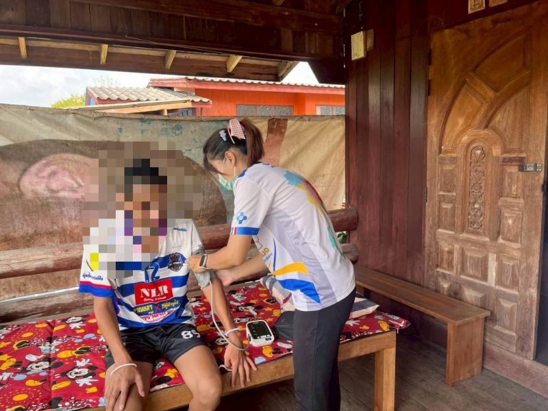 กิจกรรม "ดูแลผู้ป่วยที่มีภาวะพึ่งพิง ตำบลบ้านโป่ง" ของอาสาสมัครบริบาลท้องถิ่น อบต.บ้านโป่ง อ.งาว จ.ลำปาง เดือนพฤษภาคม 2569 ประจำปีงบประมาณ พ.ศ.2569